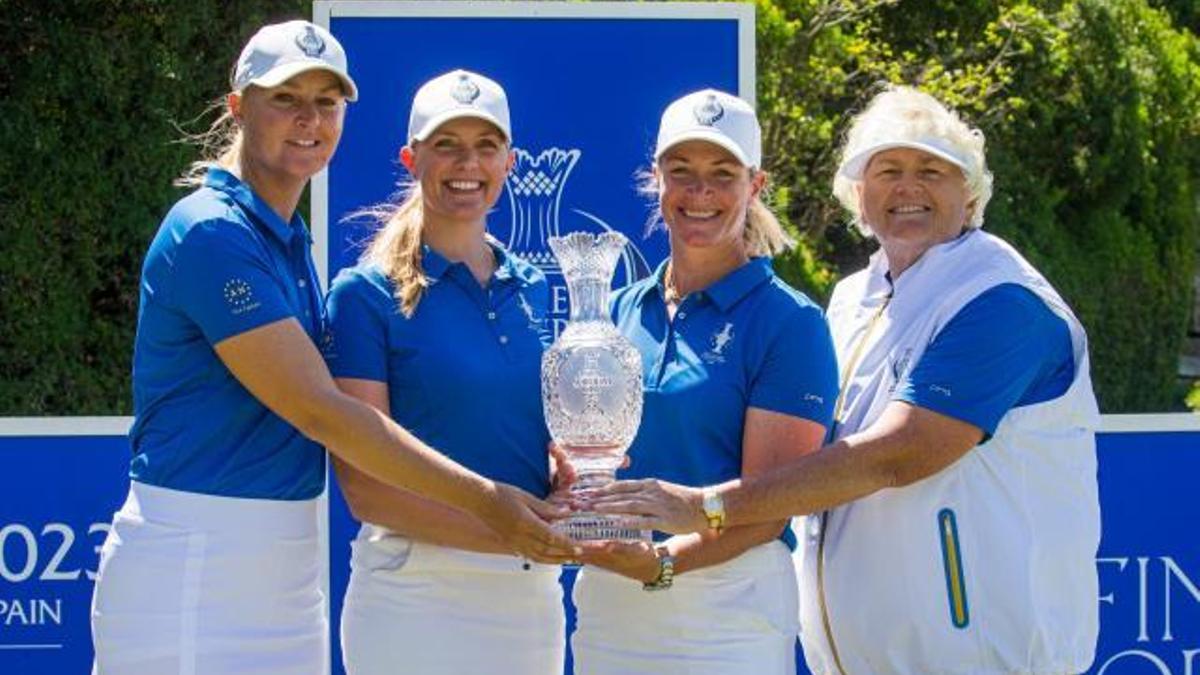 La capitana del equipo europeo de la Solheim, Suzann Pettersen, ya yiene equipo de ayudantes para el torneo de 2023