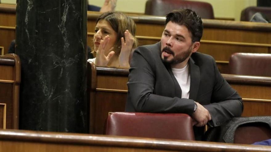 Rufián azuza el debate sobre el decoro en el Congreso