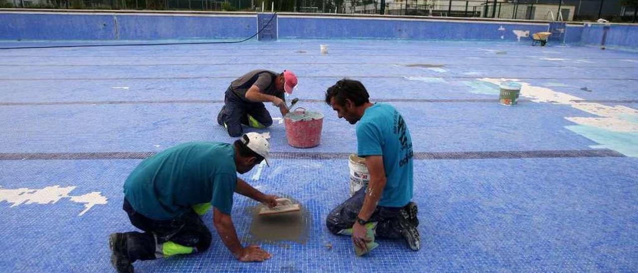 Los trabajos servirán para acondicionar los vasos y los viejos vestuarios. // Bernabé/Cris M.V.