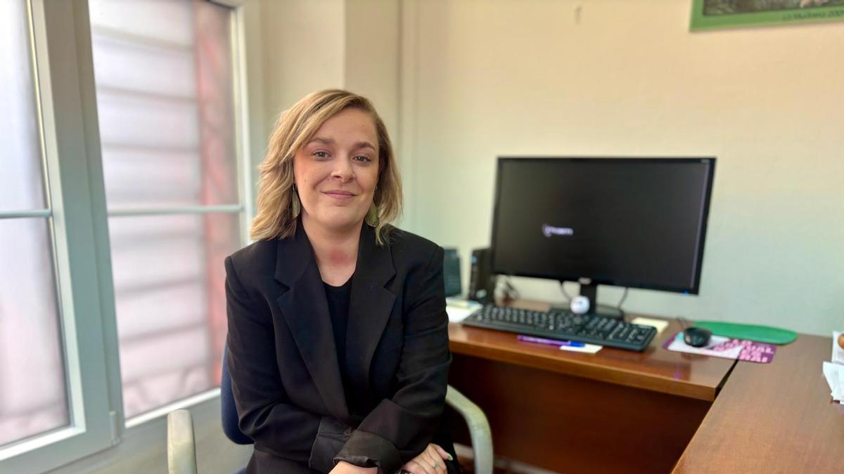 Marina Casero, en su despacho.