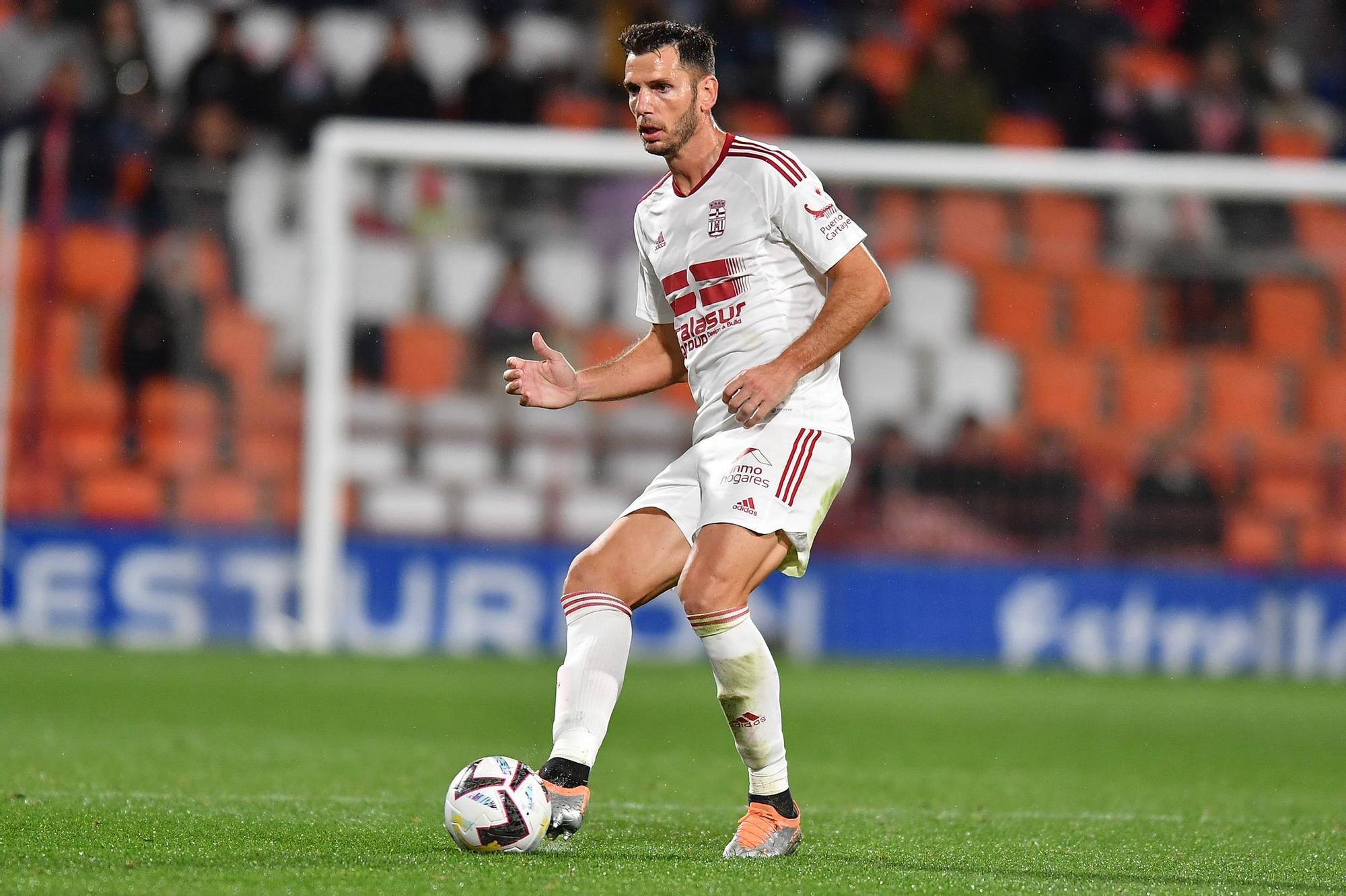 Pedro Alcalá, en el partido frente al Lugo