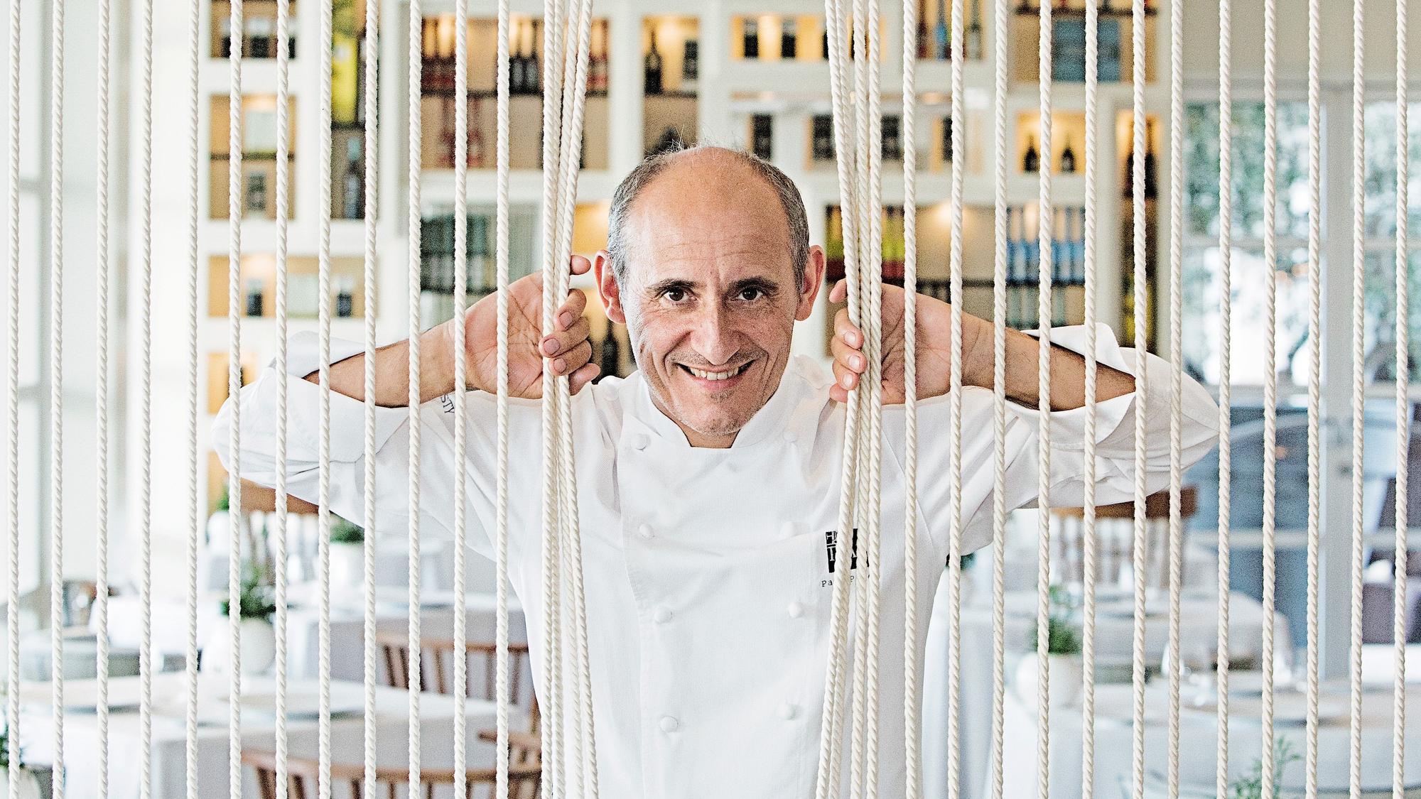 Paco Pérez, en el restaurante Enoteca.