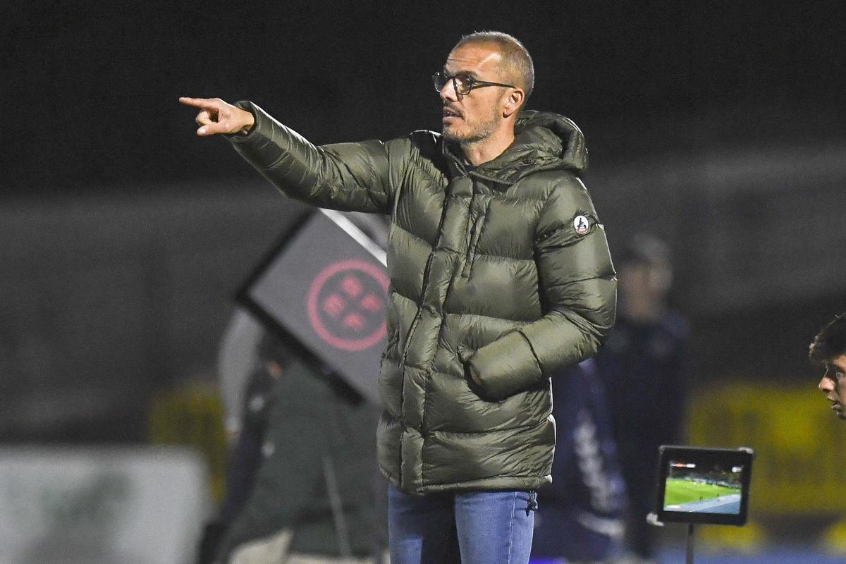 Beto Company, durante el partido