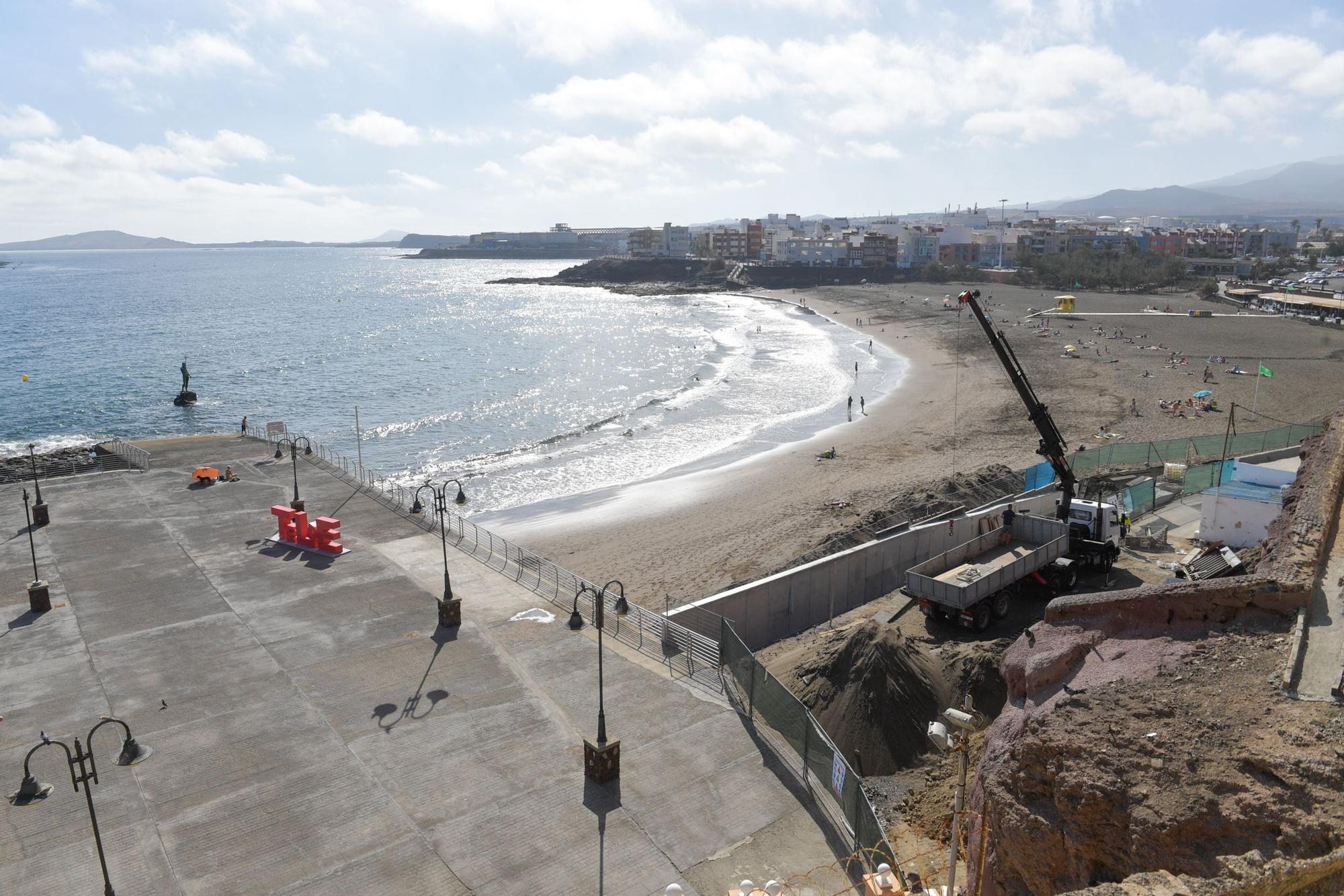 Actuaciones en la costa de Telde