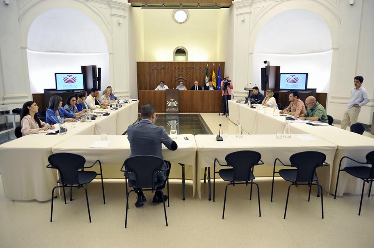 Comisión de Hacienda y Presupuestos de la Asamblea de Extremadura.