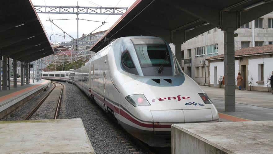 El AVE a Galicia lidera el auge del tráfico ferroviario en 2022