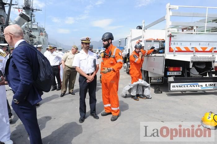 La Armada celebra un ejercicio