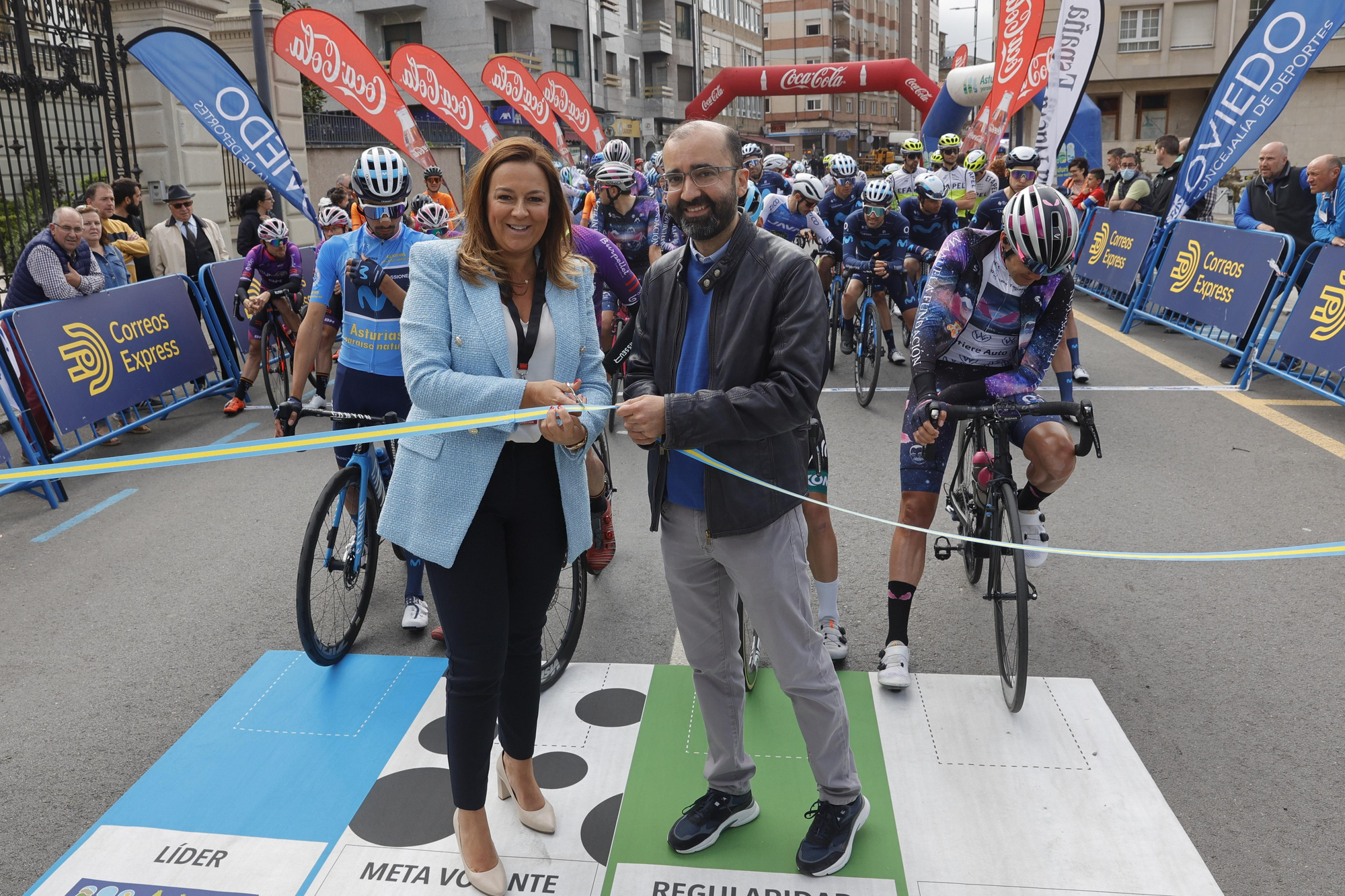 Las imágenes de la última etapa de La Vuelta a Asturias