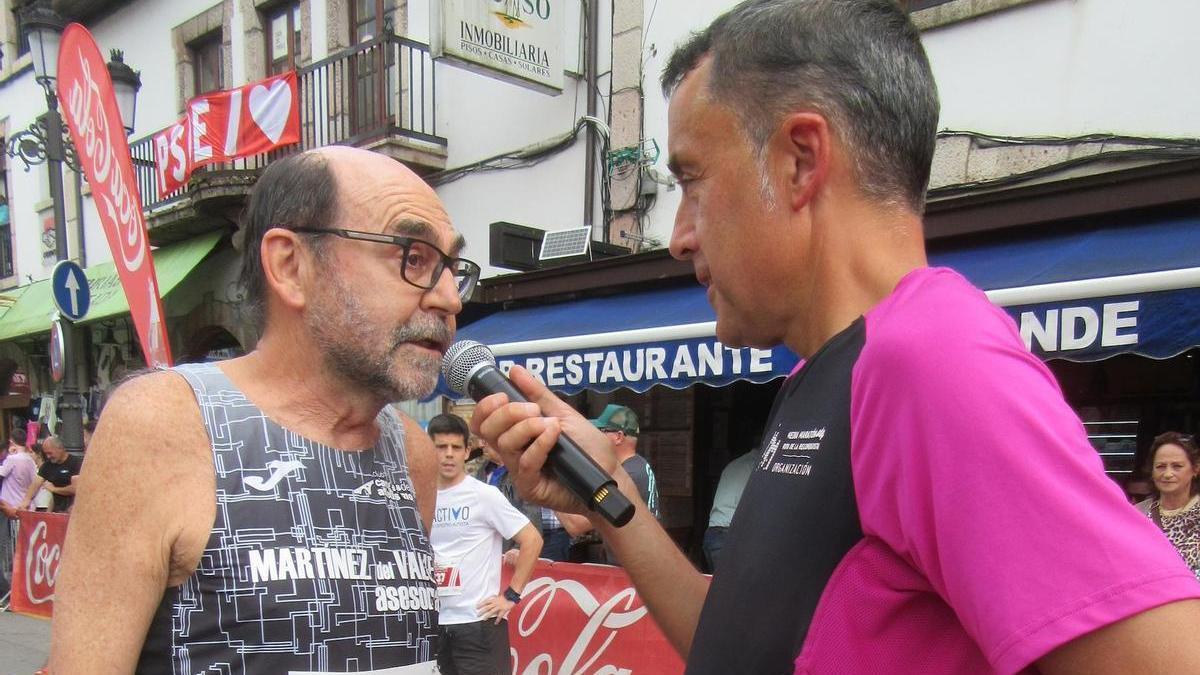 Luis Salcines –izquierda– y Emilio Prada.