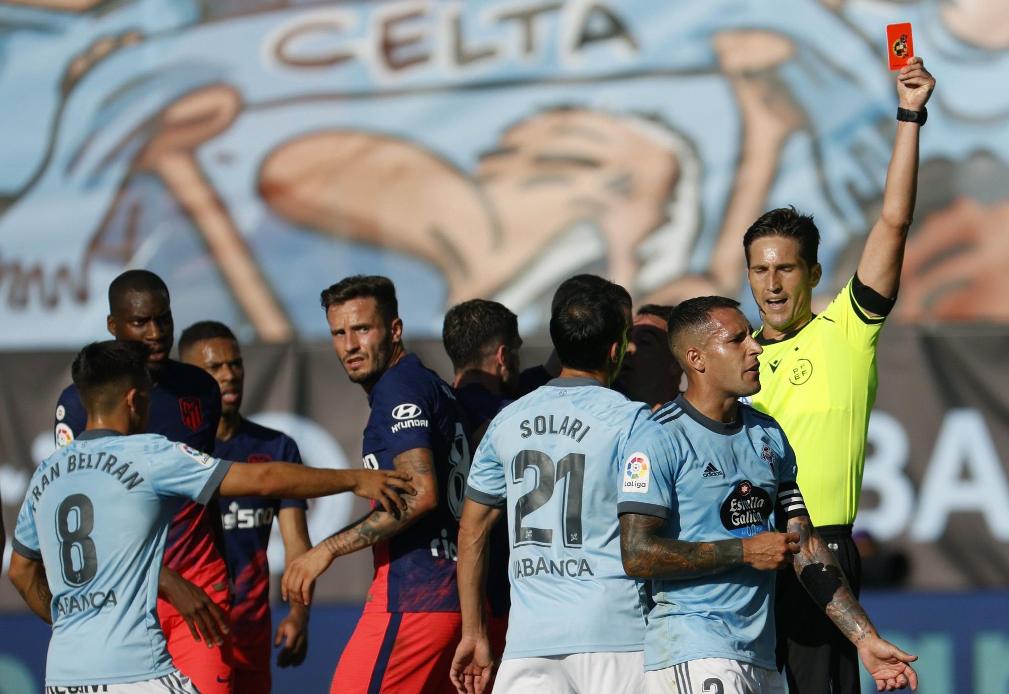 El Celta-Atlético, en imágenes