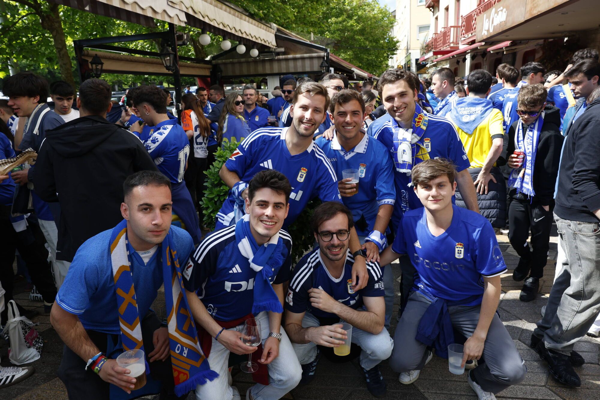 Así fue el partido entre el Real Oviedo y el Racing de Santander