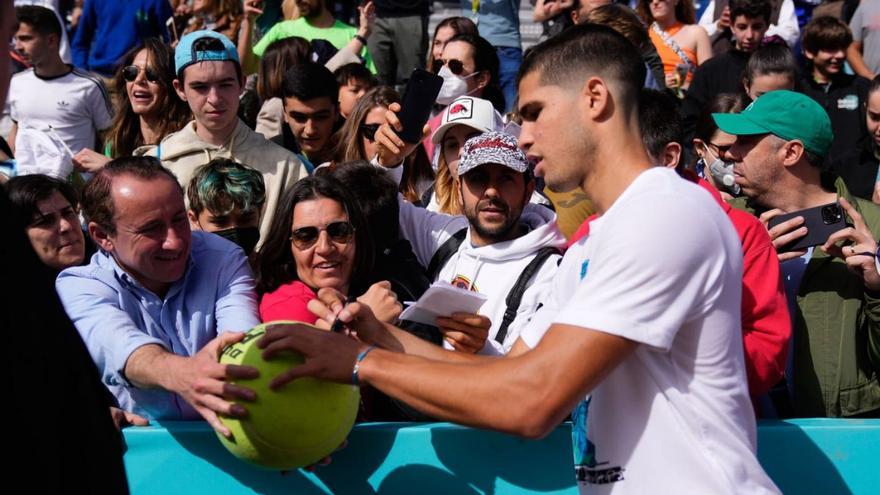 La reventa de entradas para ver a Carlos Alcaraz en Murcia llega a los 50 euros