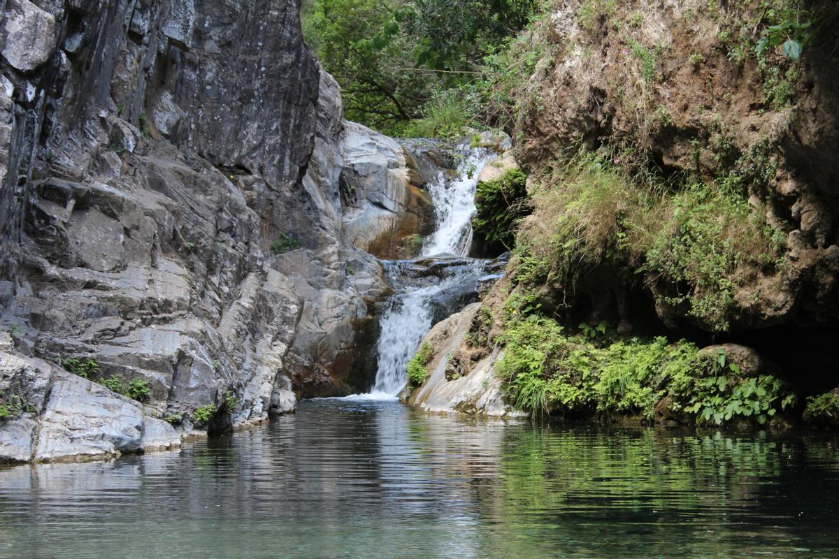 Barranco Blanco en río Alaminos