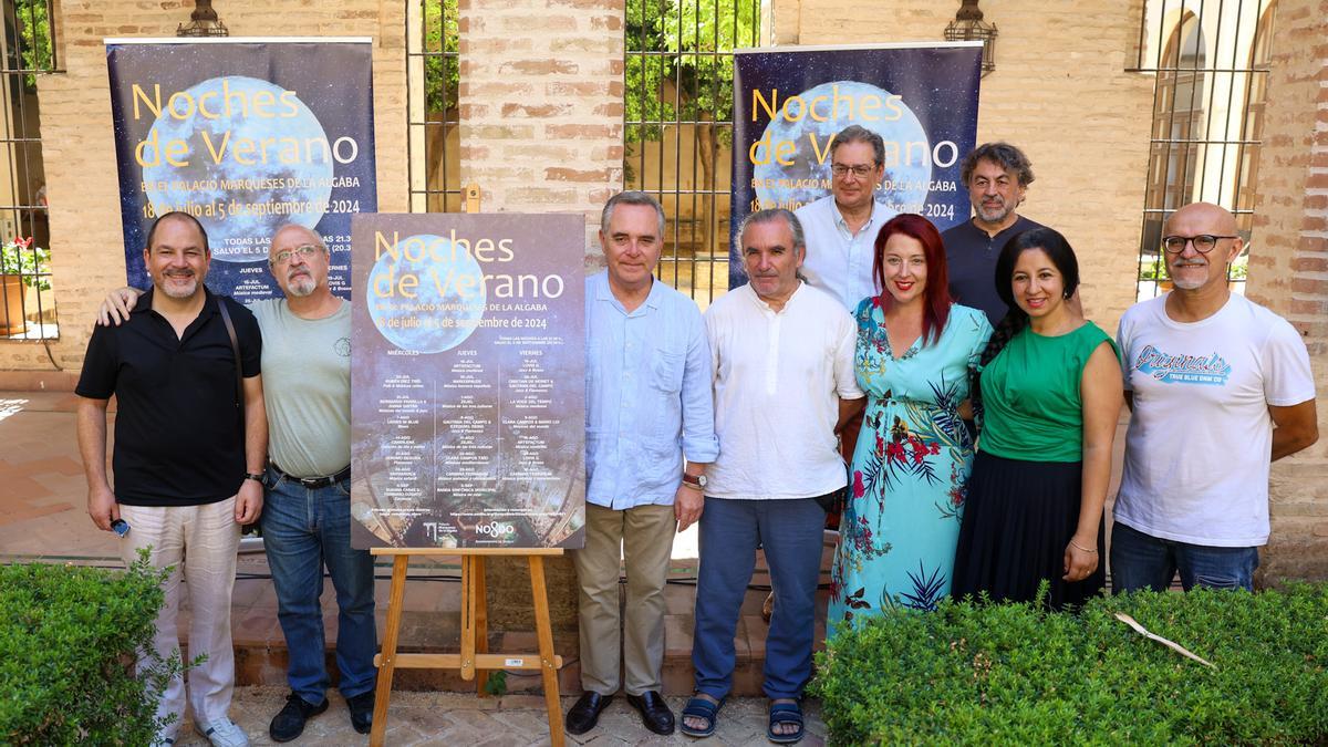 Presentación de las Noches de Verano en el Palacio Marqueses de la Algaba