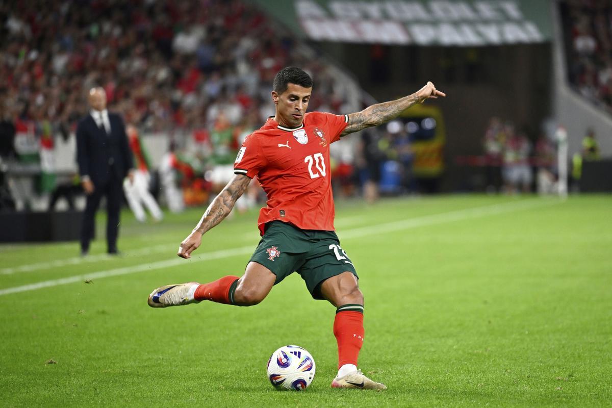Cancelo quiere recuperar el ritmo competitivo que le garantice la presencia en el Mundial con Portugal