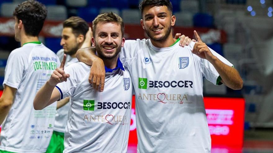 Cala y Nacho en su segundo ascenso a Primera División