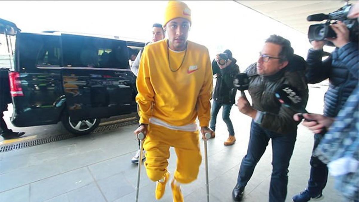 VÍDEO SPORT: Neymar explota en Barcelona: "No me toquéis los cojones"