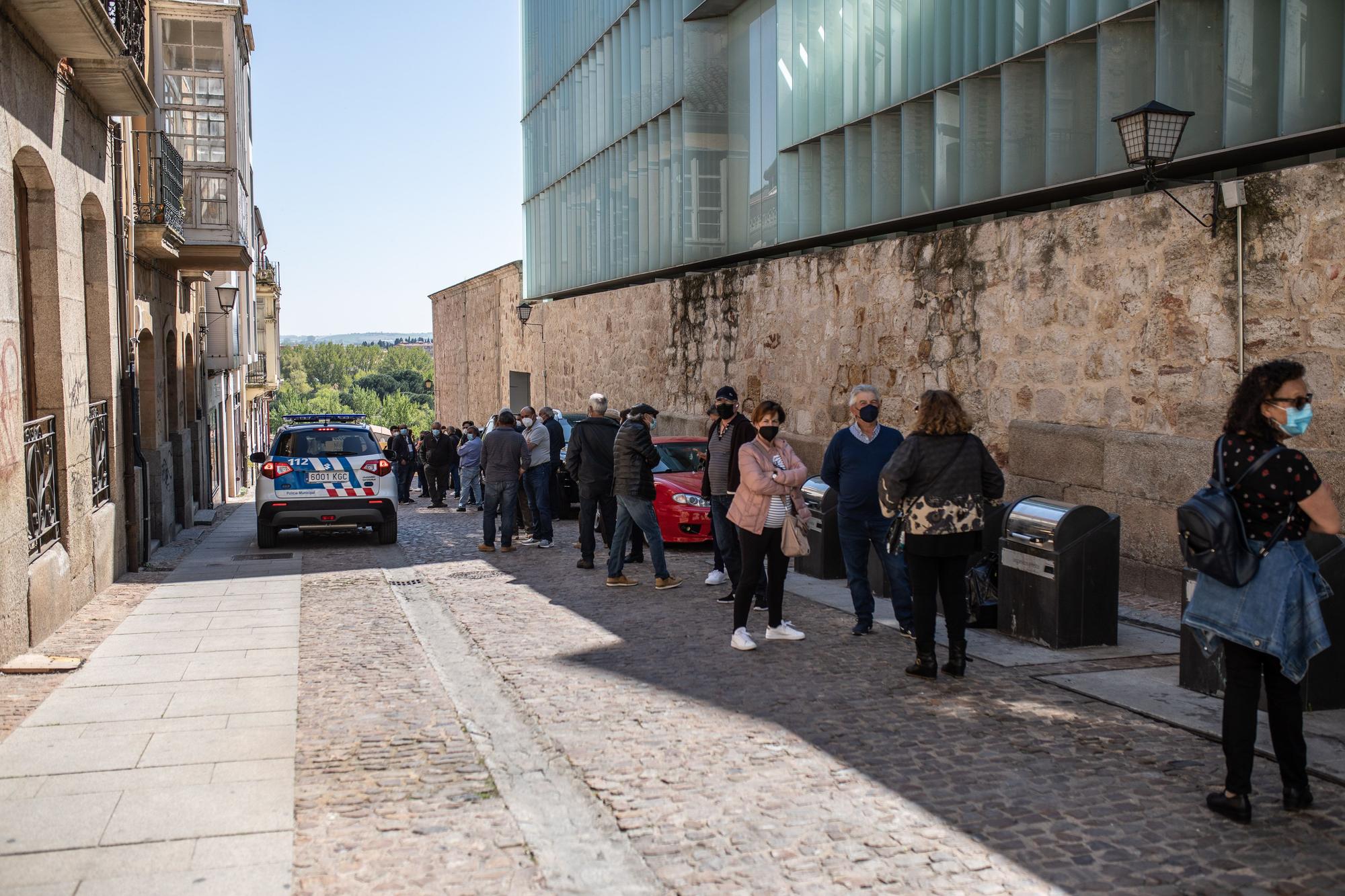 GALERÍA | La vacunación de la generación del año 1956 en Zamora