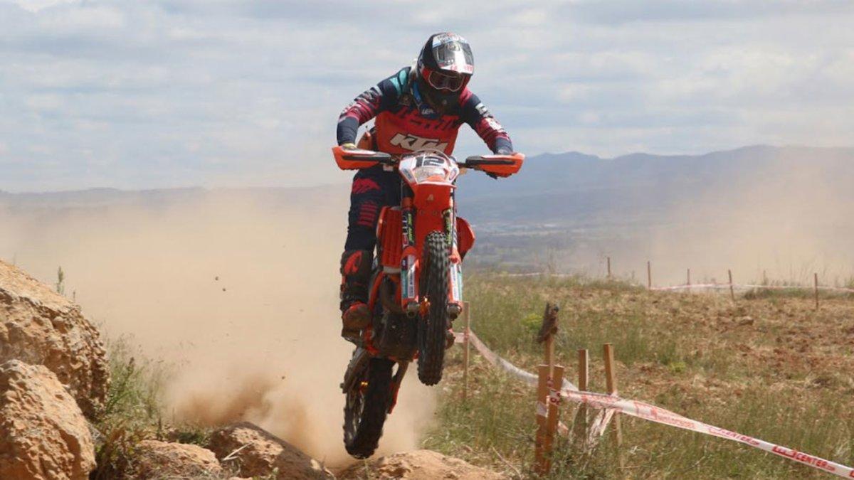 El de Mataró ganó en la tercera prueba del Campeonato de España de Enduro