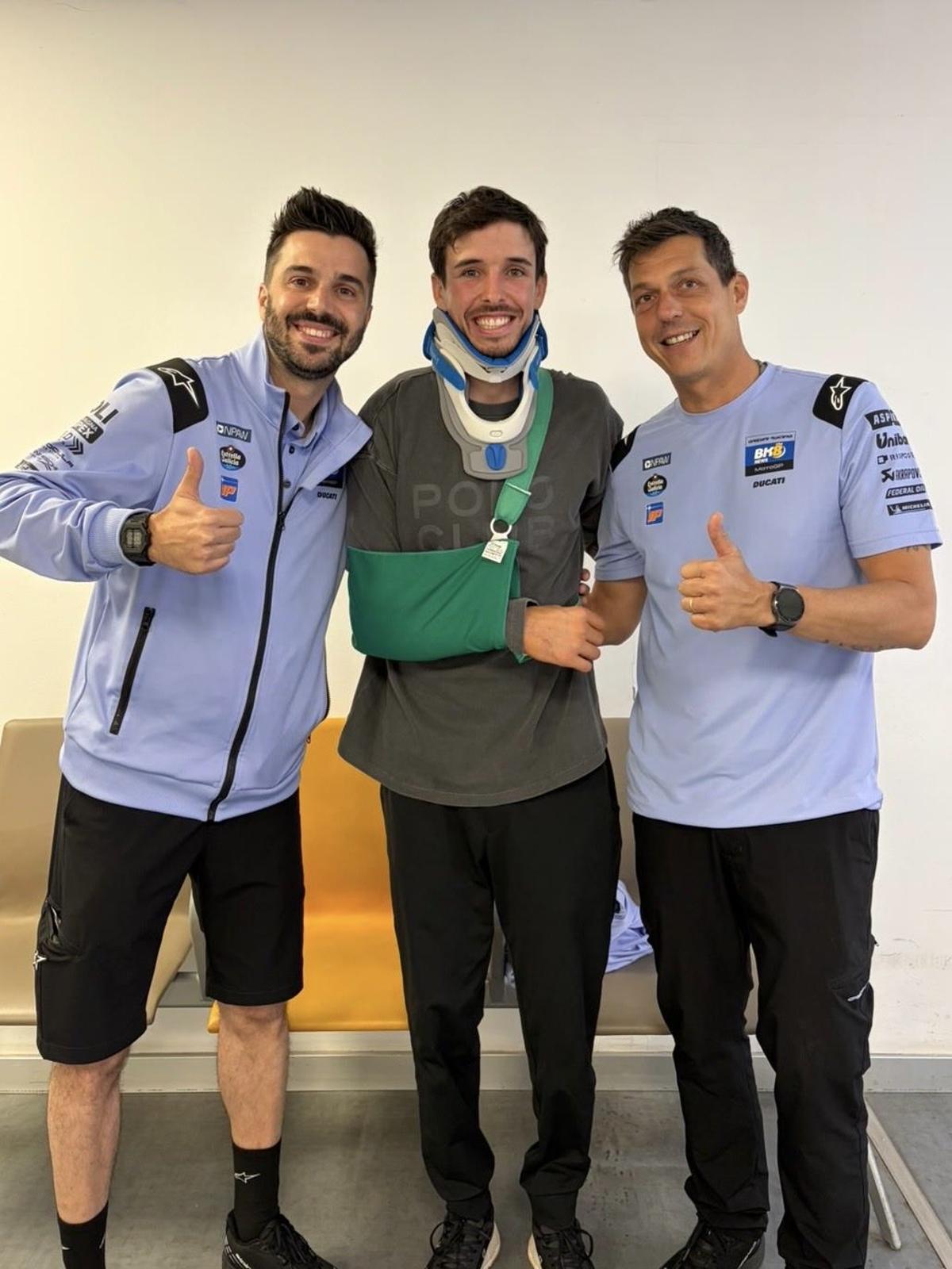 Àlex Márquez, tras su operación