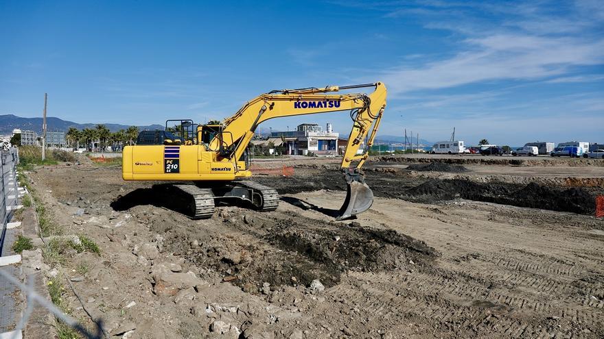 Arrancan las obras de los últimos 300 metros del Paseo Marítimo de Poniente de Málaga