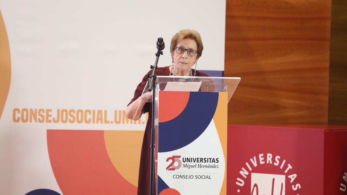 María José Cartagena Ruiz, hermana carmelita, recibió uno de los premios más especiales