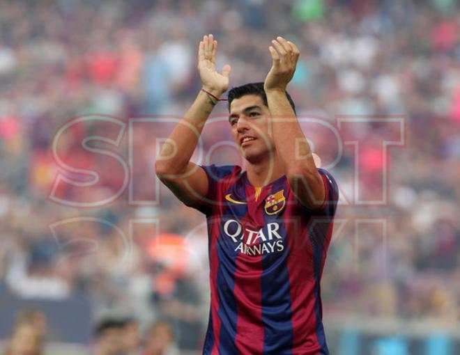 Aquí tienes las mejores fotografías de la presentación del primer equipo ante la afición culé en el Gamper