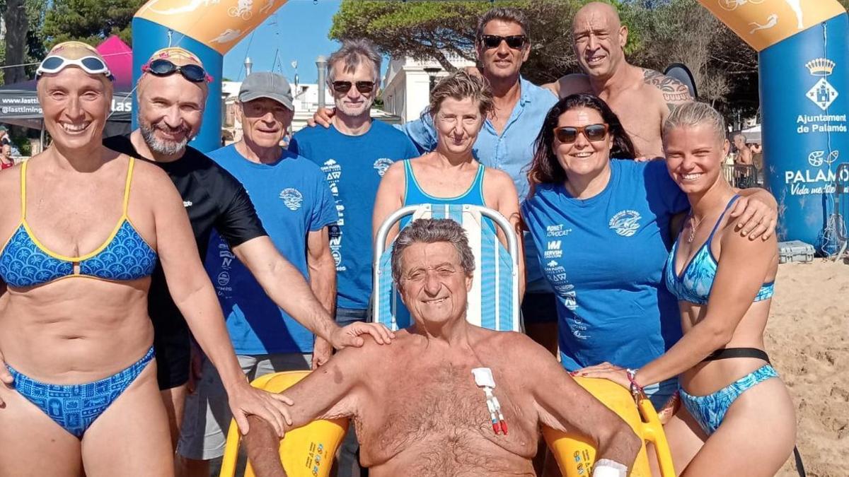 Gabi Villarrubia, a la darrera Travessia de La Fosca on va participar.
