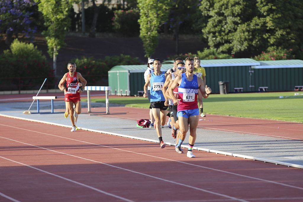 Campeonato regional de atletismo. Primera jornada