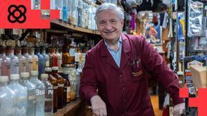 Ramon Segarra Rovira, dueño de la Droguería Rovira de Barcelona, premiada con el Global Innovation Awards (GIA) 2025–2026, el pasado martes.