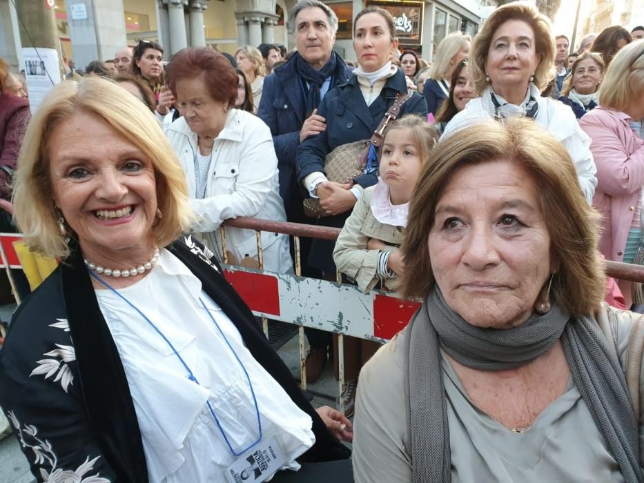 Cientos de personas acudieron a Porta do Sol para reclamar justicia