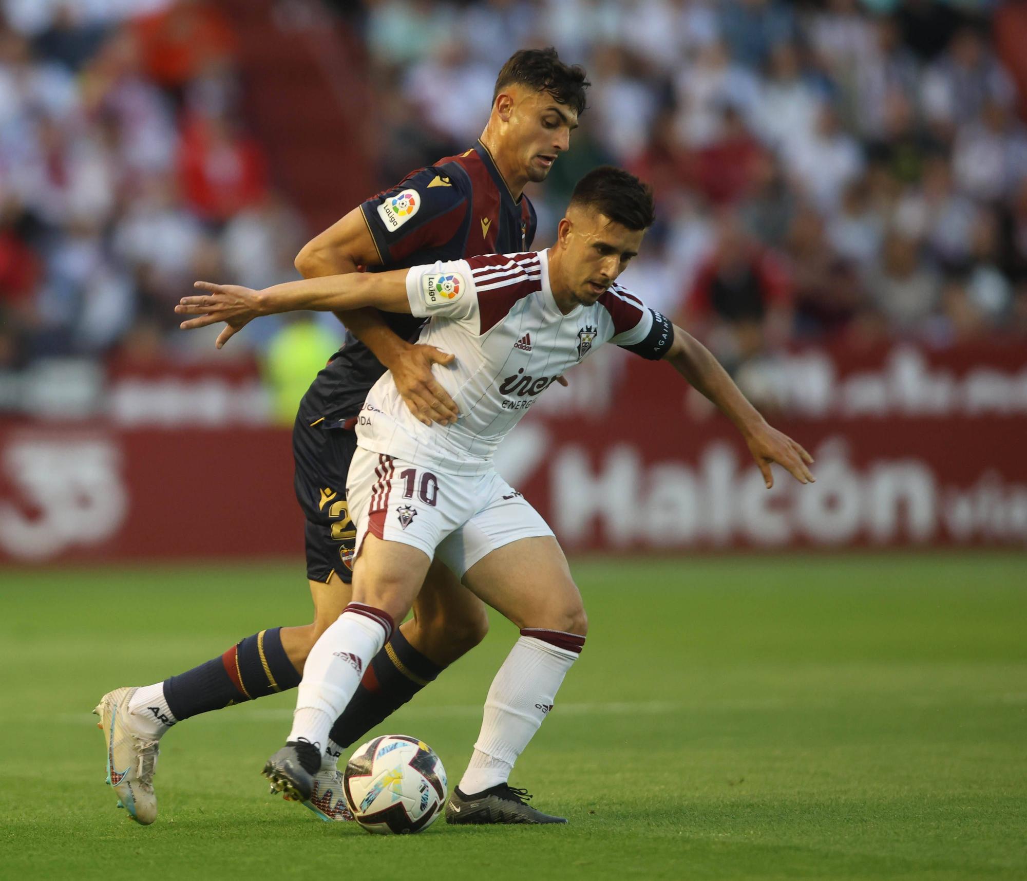 Las mejores imágenes del Albacete - Levante