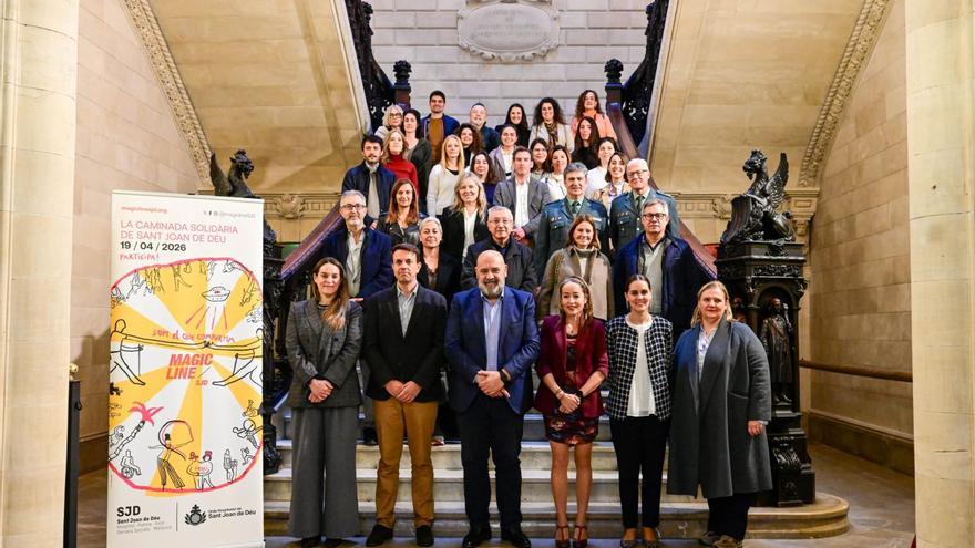 Palma acogerá la caminata solidaria Magic Line Sant Joan de Déu