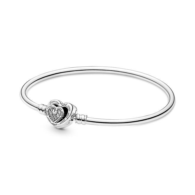 Pulsera Pandora Moments Corazones Infinitos Entrelazados