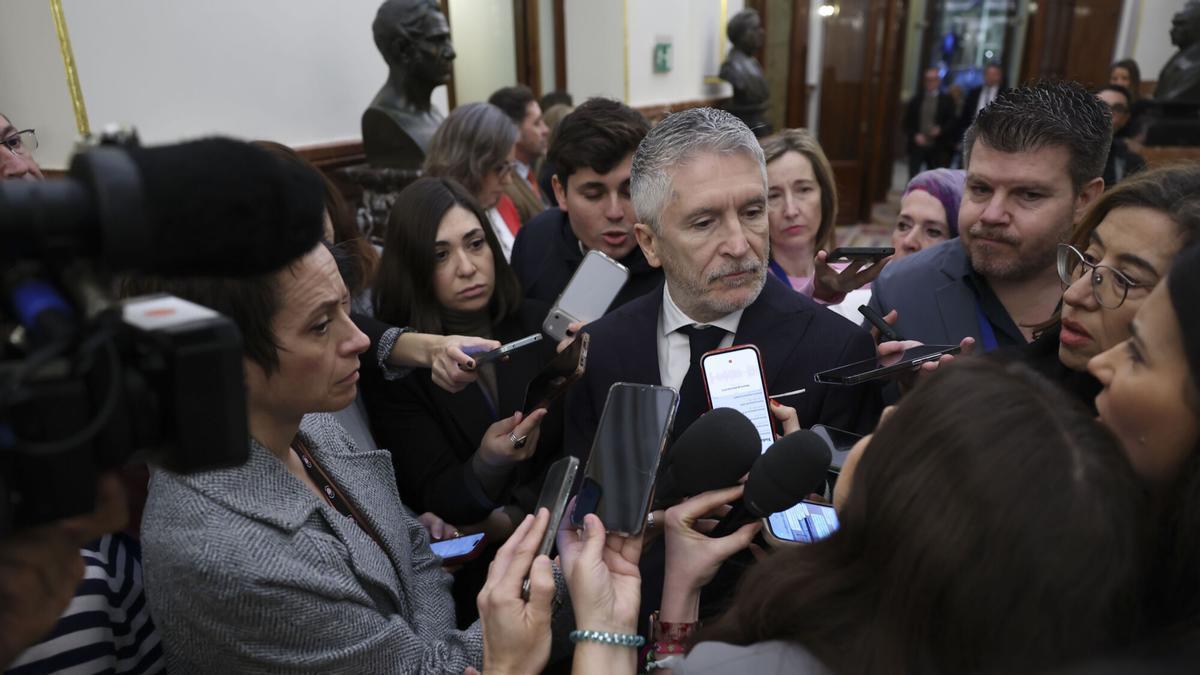 Marlaska, niega conocimiento previo del caso: “Ahora es el momento de la Justicia y todo el apoyo a la víctima”