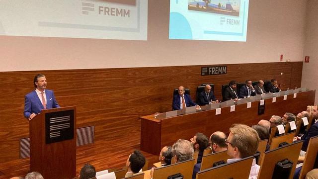 Alfonso Hernández Zapata interviene ante la asamblea general de la Fremm. | FREMM