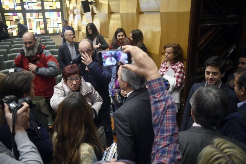 Pleno de reprobación del alcalde