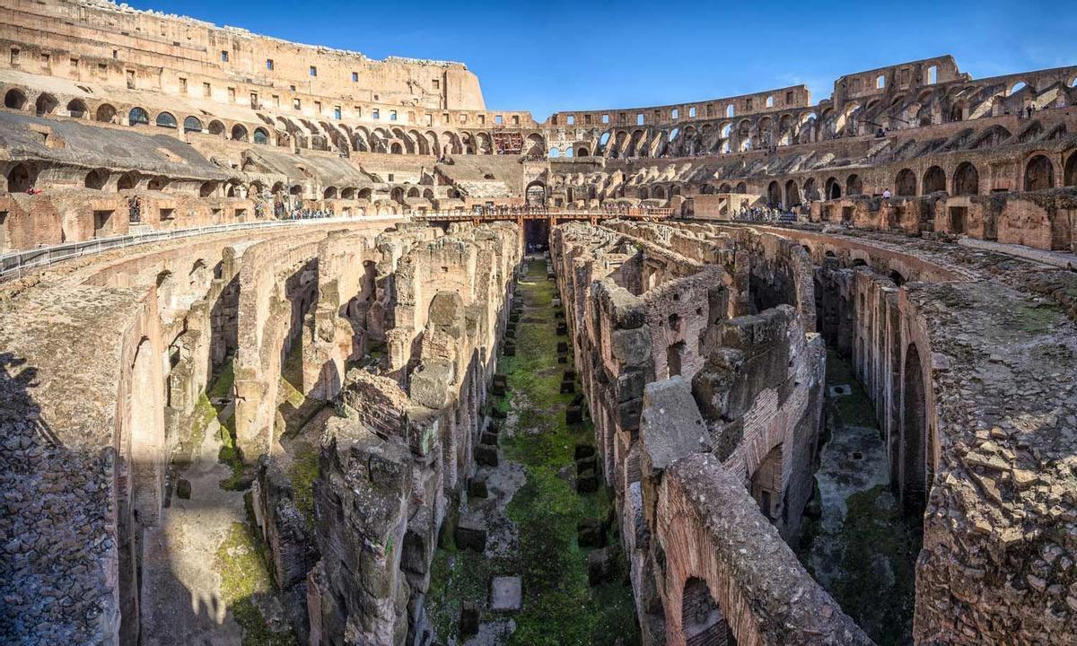 Coliseo Romano por dentro