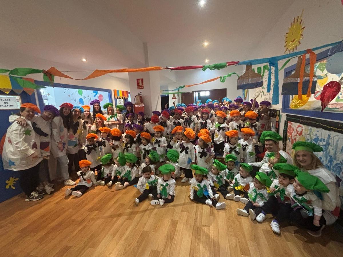 Antroxu en el Sagrada Familia de Corvera