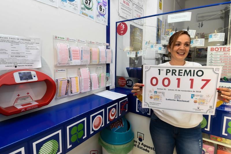 PRIMER PREMIO. REYES CATOLICOS. LAS PALAMS DE GRAN CANRIA 16-11-18 LAS PALMAS DE GRAN CANARIA. Premios dela Loteria Nacional.   FOTOS: JUAN CASTRO.  | 16/11/2018 | Fotógrafo: Juan Carlos Castro