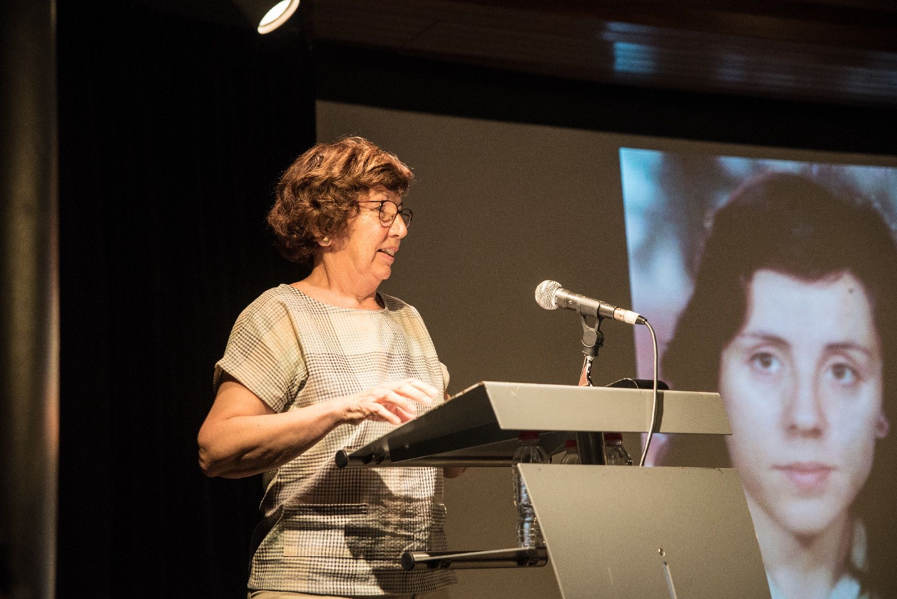 Ple en l'acte d'homenatge a Montserrat Morera, traspassada l’octubre passat