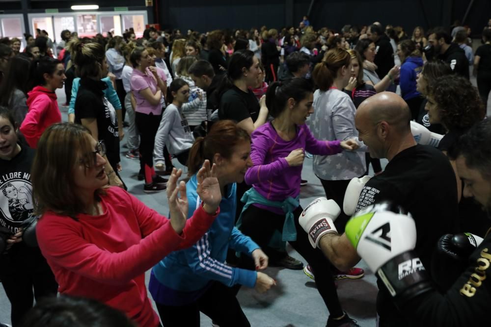 Exhibición en Gijón de krav maga