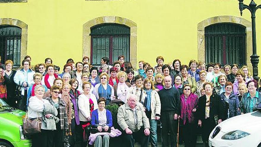 Las carreñenses, en la Montaña Central