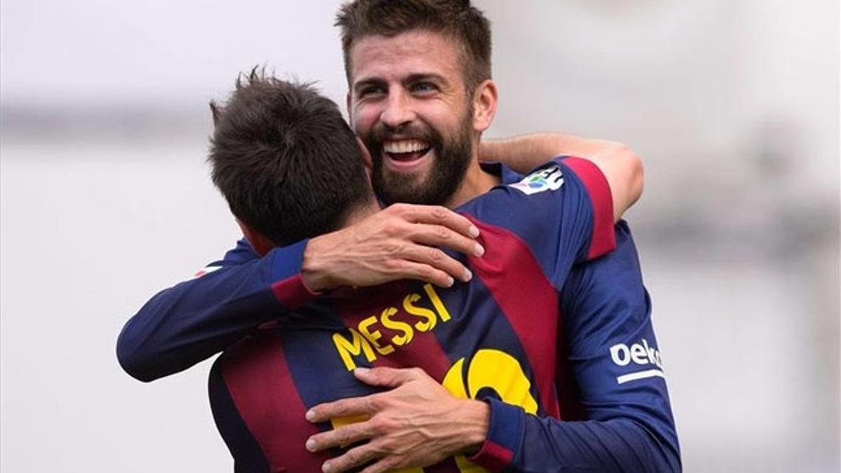 Gerard Piqué se deshizo en elogios hacia su compañero Leo Messi