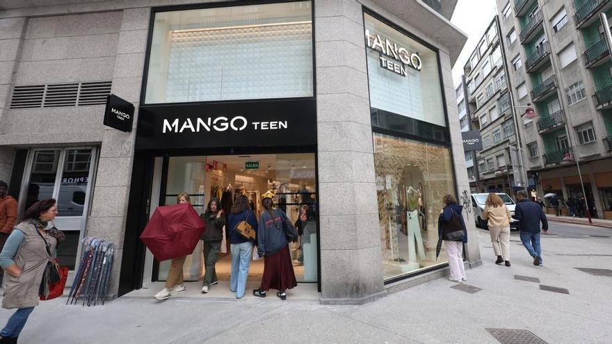 Pontevedra abre la tercera tienda de Mango, dedicada a la moda juvenil