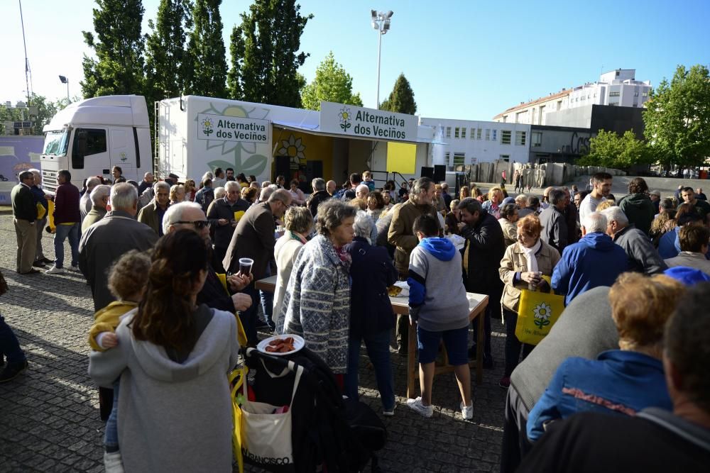 Chorizos para el cierre de campaña de Alternativa