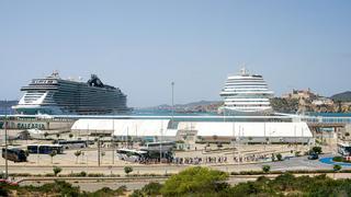 Triguero mantiene el criterio de Ruiz respecto al máximo de dos cruceros en el puerto de Ibiza