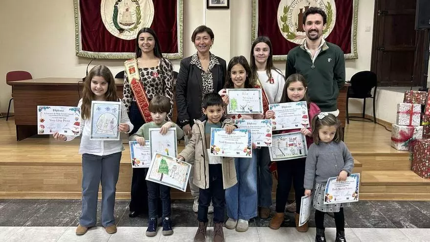 Segorbe entrega los premios del concurso de dibujo navideño