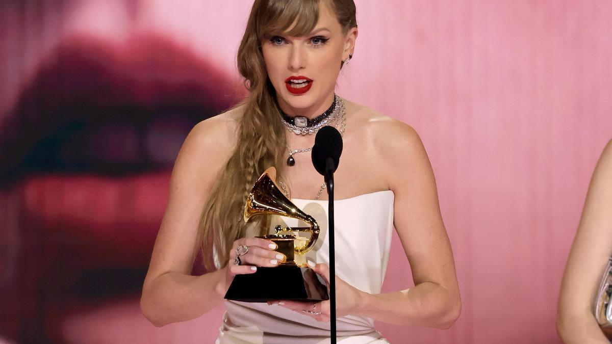 El aplaudido discurso de Taylor Swift tras hacer historia en los Premios Grammy 2024