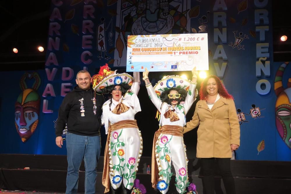 Los Tabletuos, ganadores del Concurso de Murgas de Arrecife